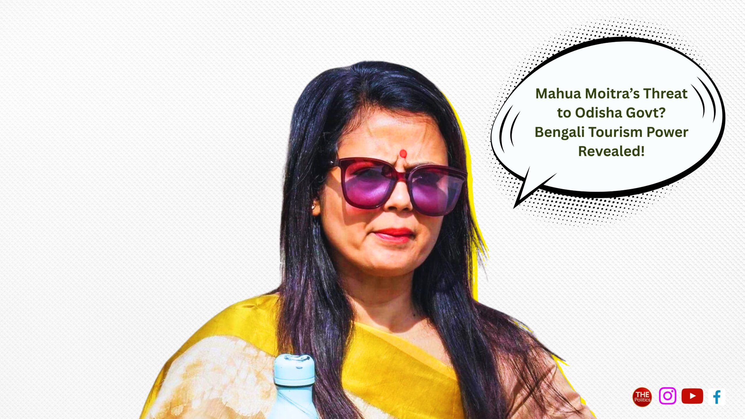 Mahua Moitra’s Tourism Threat: Political Blackmail or Regional Power Play?