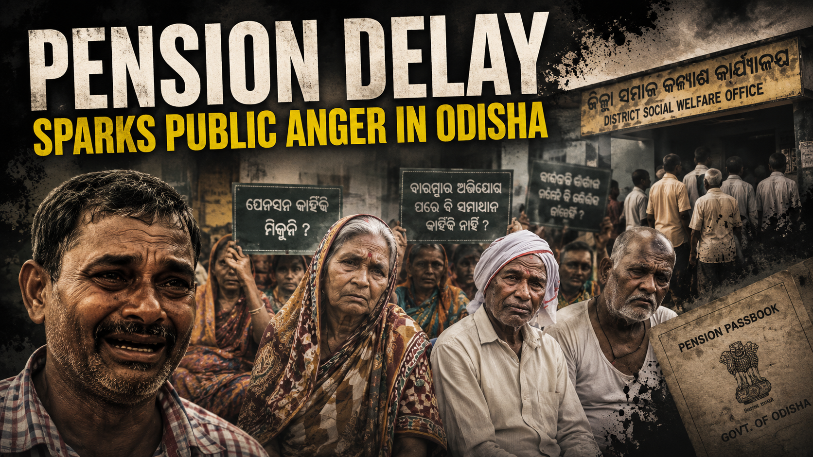 Odisha Villagers Raise Questions Over Missing Old Age Pension Funds