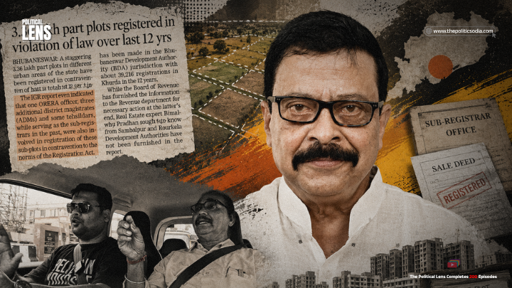 Political Drive: Senior Journalist Ramesh Mohanty Alleges ₹100 Crore Deal Behind Odisha’s Sub-Plot Registration Revival
