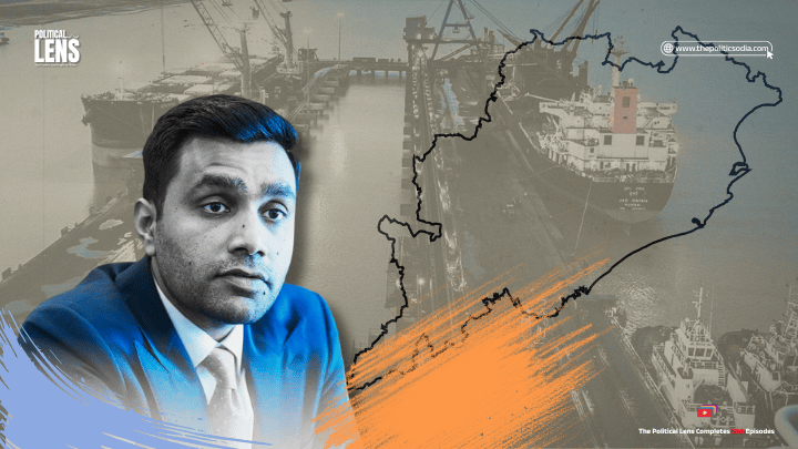 Dhamra Port in Odisha supporting maritime trade and industrial development